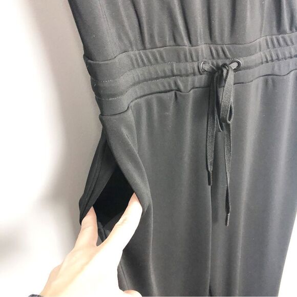 N:PHILANTHROPY | Layne Surplice Drawstring Waist Black Jumpsuit Women’s Size XS - Picture 6 of 13